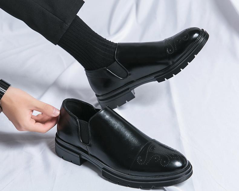 Brogue Slip-On Shoes