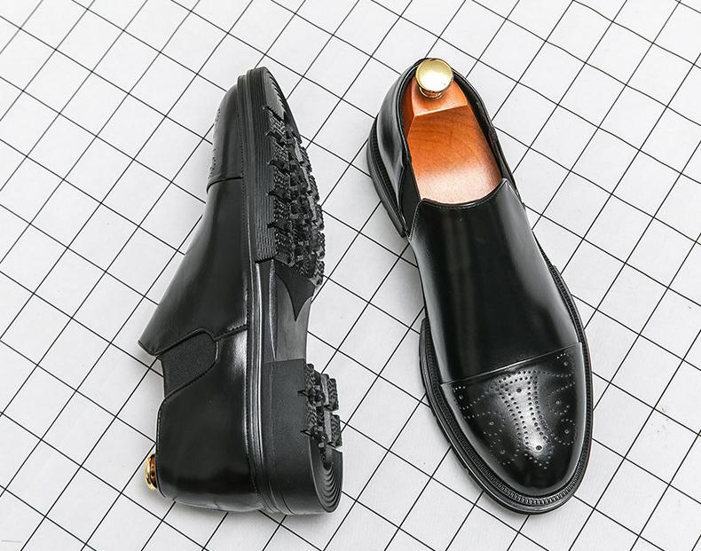 Brogue Slip-On Shoes