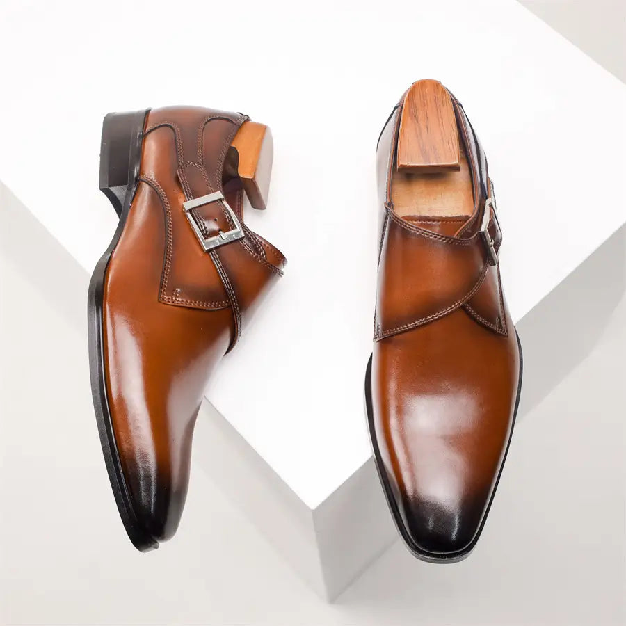 Executive Square-Toe Loafers