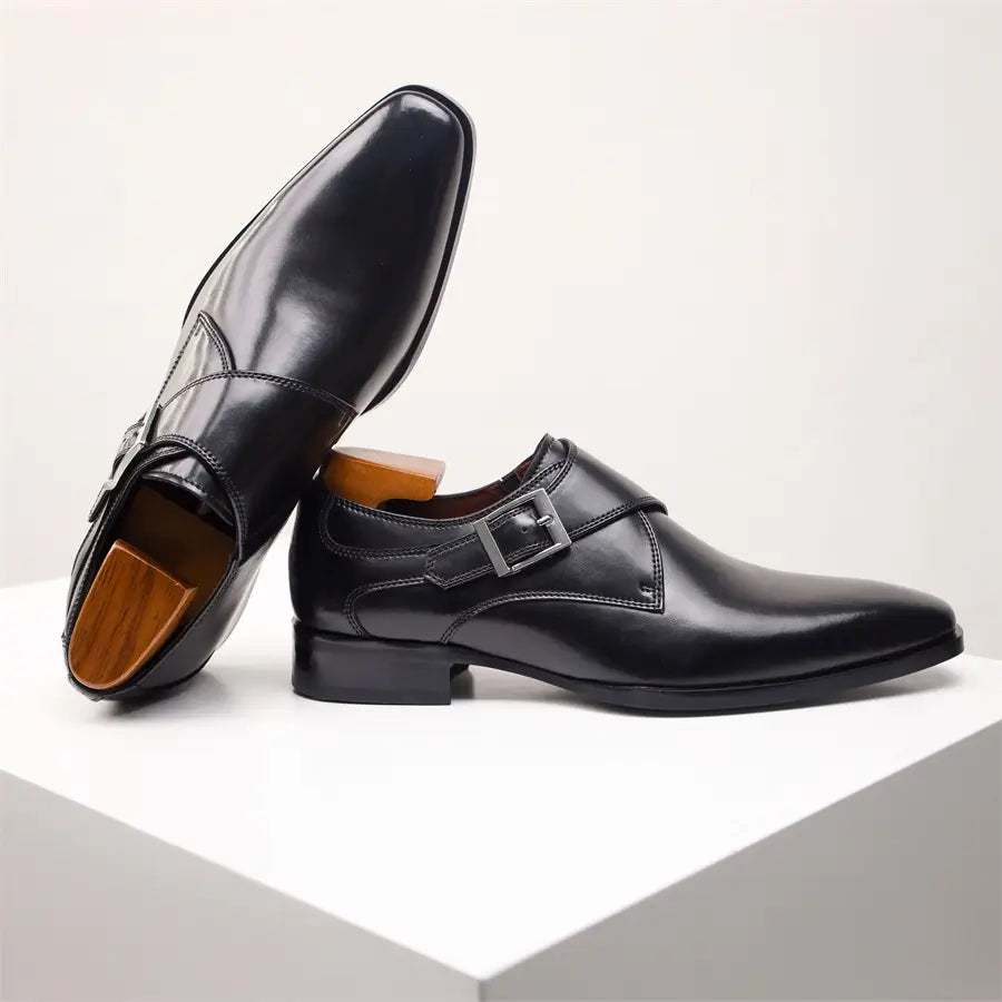 Executive Square-Toe Loafers