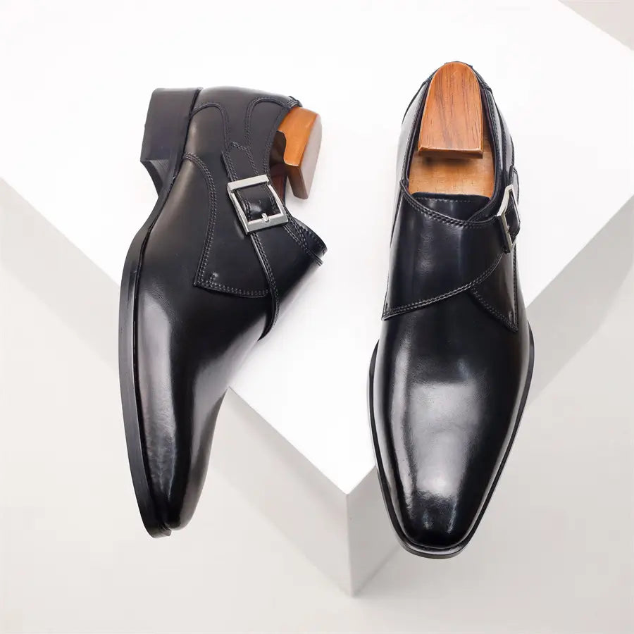 Executive Square-Toe Loafers