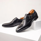 Executive Square-Toe Loafers