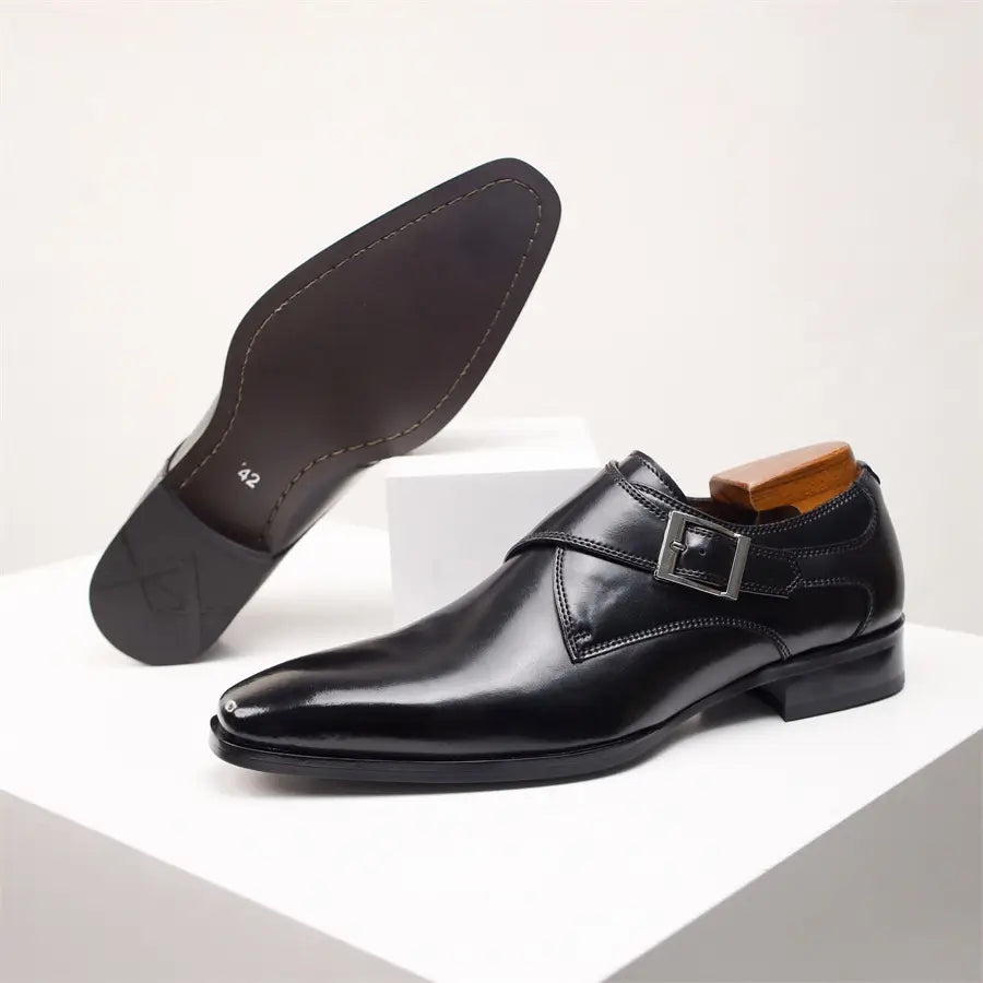 Executive Square-Toe Loafers