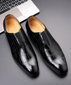 Men's Stone-Texture Loafers – British Casual Collection