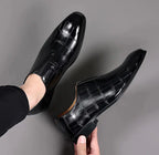 Men's Stone-Texture Loafers – British Casual Collection