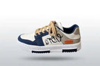 Men's Fashion Graffiti Sneakers | Casual Chunky Streetwear Sneakers for Men