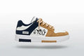 Men's Fashion Graffiti Sneakers | Casual Chunky Streetwear Sneakers for Men