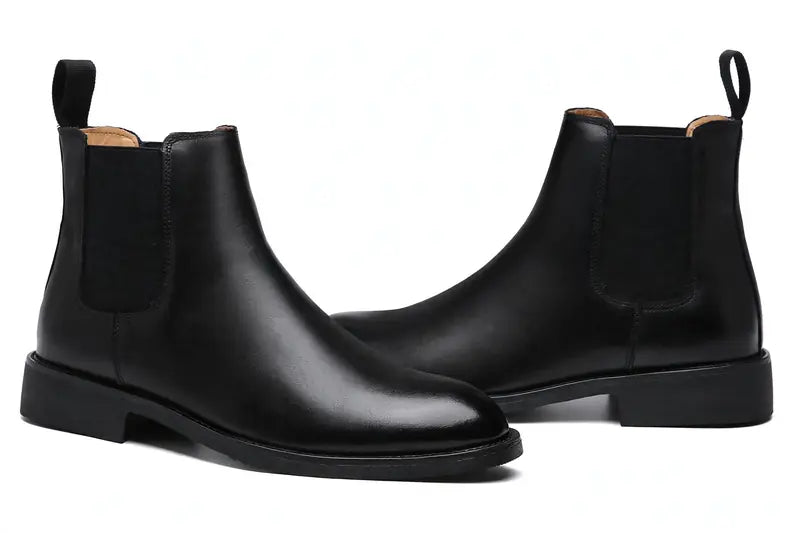 Classic Patent Chelsea Boots