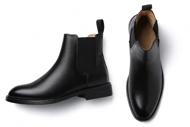 Classic Patent Chelsea Boots