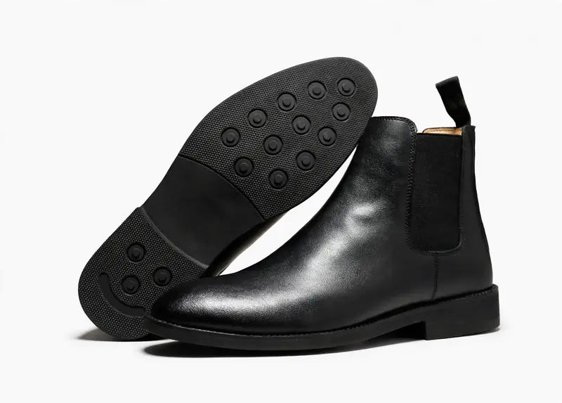 Classic Patent Chelsea Boots
