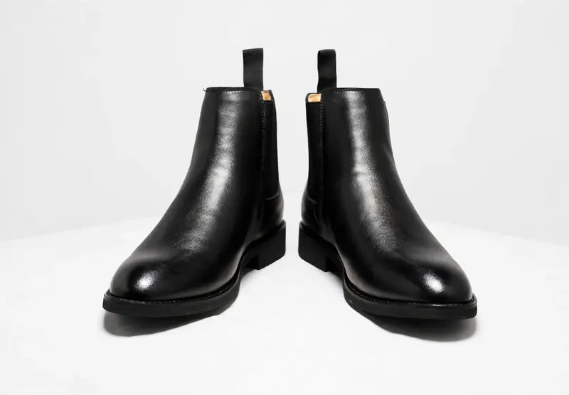 Classic Patent Chelsea Boots