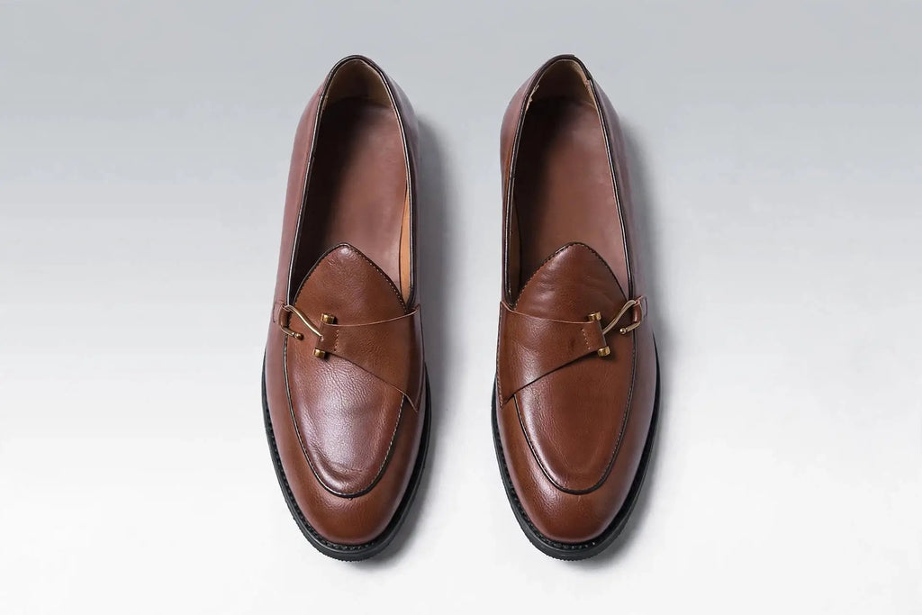 Royal Buck Leather-Look Loafers