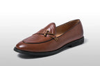 Royal Buck Leather-Look Loafers