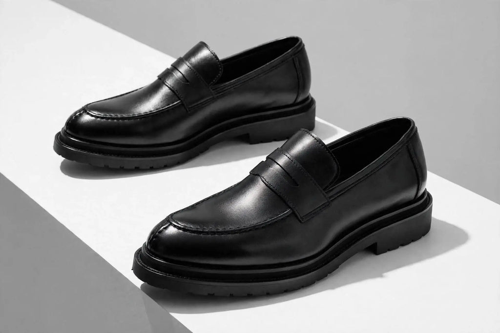 Men's Crown Classic Penny Loafers - Leather