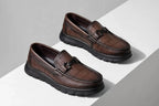 Men's Heritage-Lux Buckle Loafers - Leather