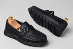 Men's Heritage-Lux Buckle Loafers - Leather