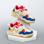 Men's Retro Chunky Sneakers – Color block Streetwear Shoes