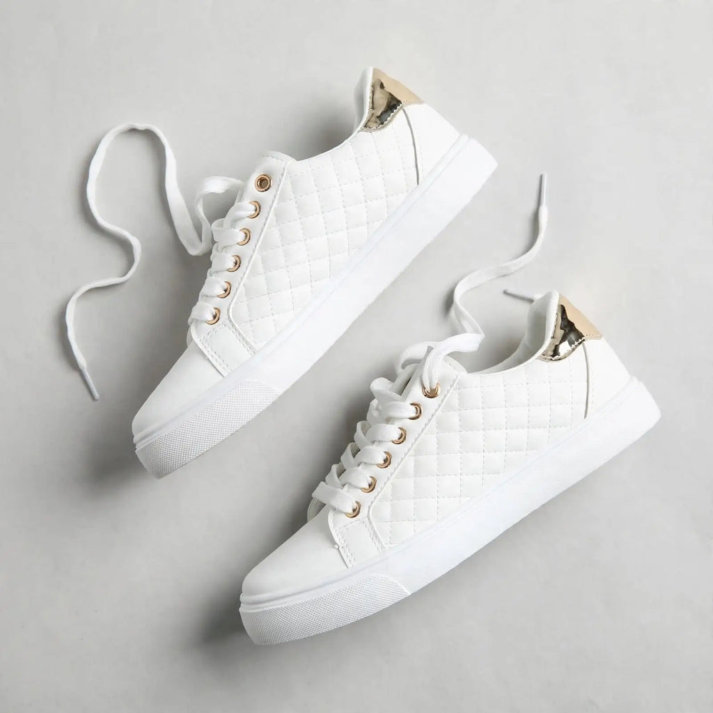 Women's Pure Luxe Quilted Sneakers
