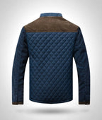 Heritage Quilt Men's Stand-Collar Jacket