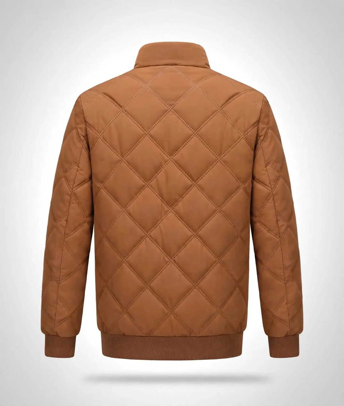 Diamond Lux Men's Fleece-Lined Quilted Jacket