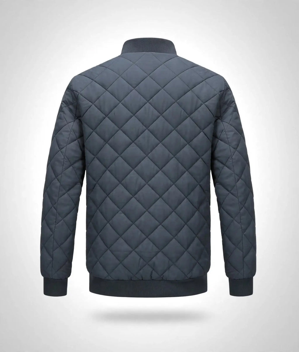 Fros Quilt Men's Fleece-Lined Quilted Jacket
