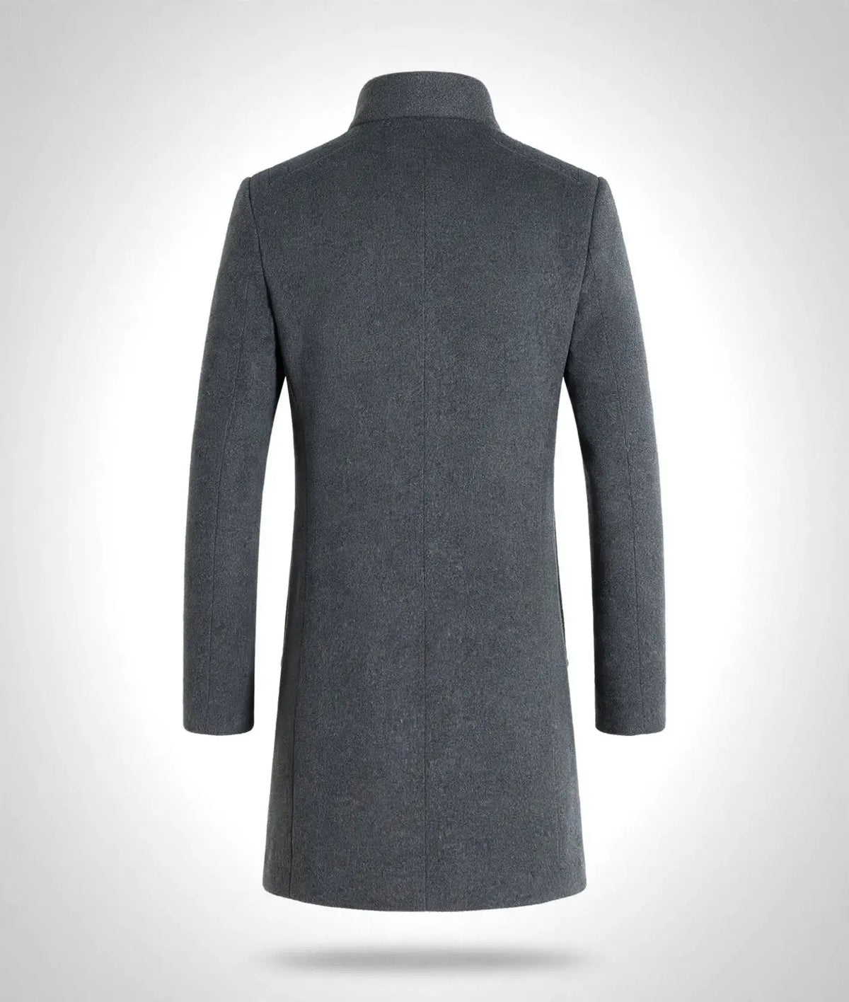 Urban Class Men's Quilted-Lining Long Coat