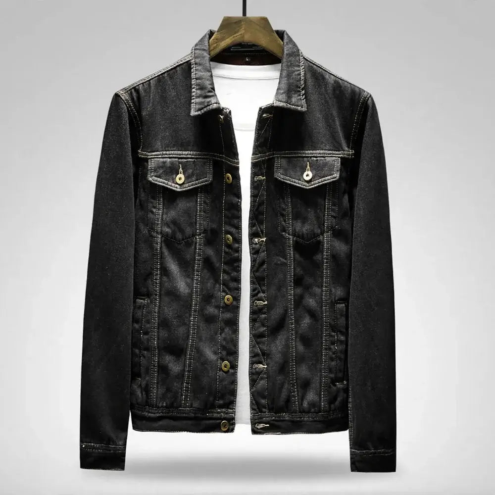 Heritage Ridge Fleece-Lined Denim Jacket