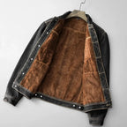 Heritage Ridge Fleece-Lined Denim Jacket