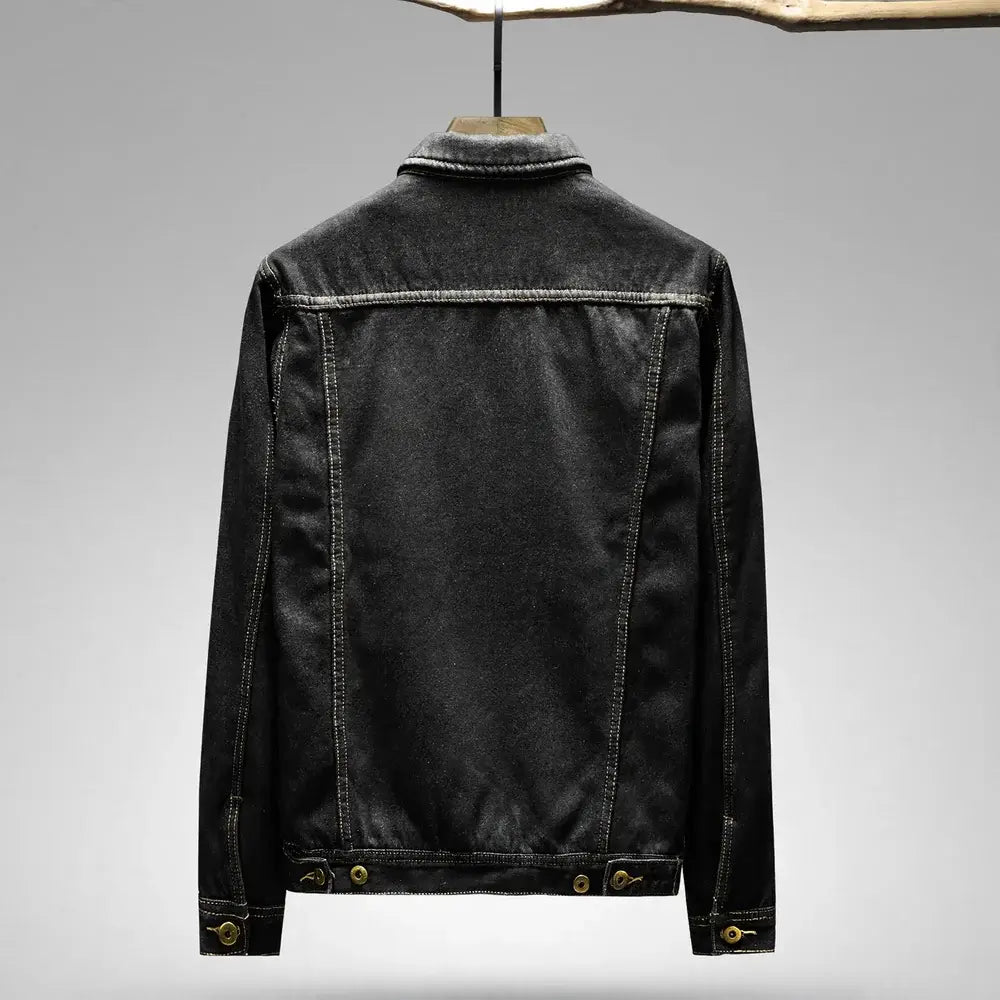 Heritage Ridge Fleece-Lined Denim Jacket