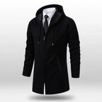 Urban Edge Longline Hooded Sweater Jacket