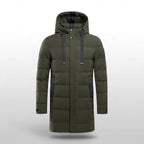 Arctic Ridge Longline Hooded Puffer Coat