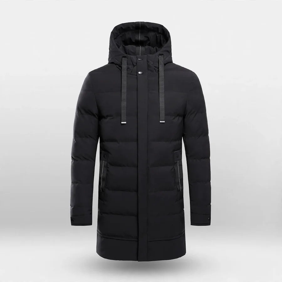 Arctic Ridge Longline Hooded Puffer Coat