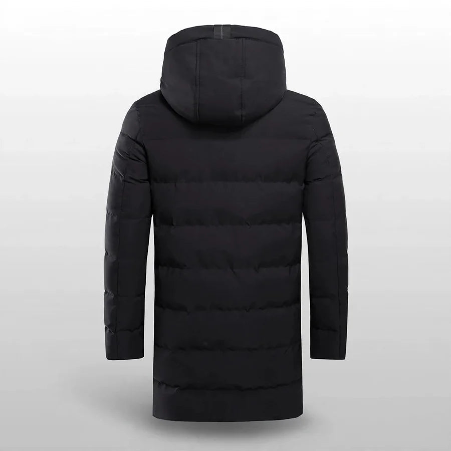 Arctic Ridge Longline Hooded Puffer Coat