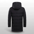 Arctic Ridge Longline Hooded Puffer Coat