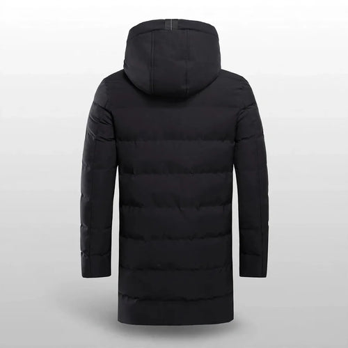 Arctic Ridge Longline Hooded Puffer Coat