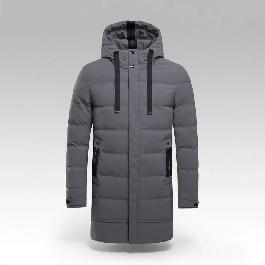 Arctic Ridge Longline Hooded Puffer Coat
