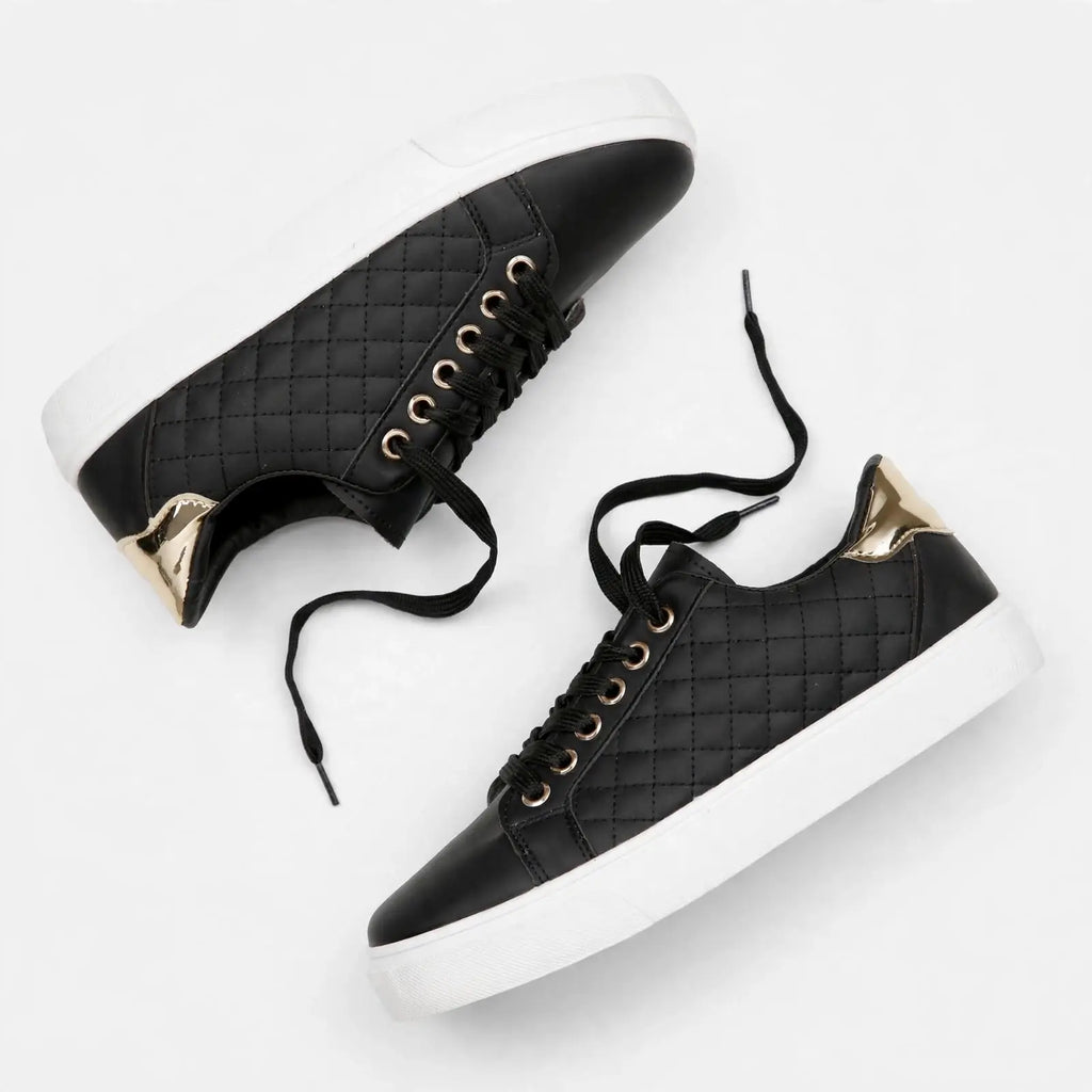 Women's Pure Luxe Quilted Sneakers