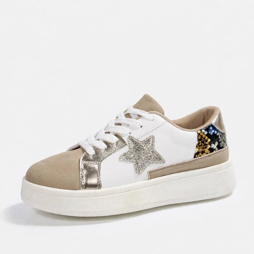 Women's Star Glow Platform Sneakers