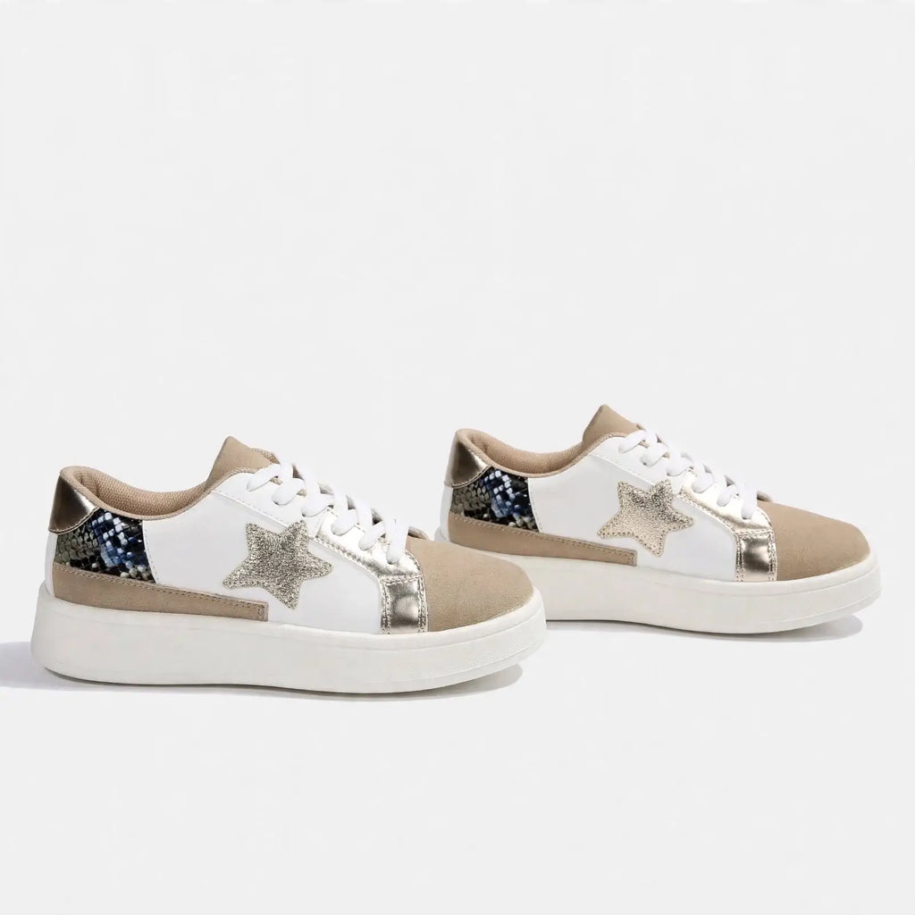 Women's Star Glow Platform Sneakers