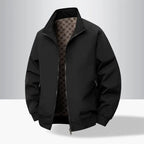 Men's Classic Stand Collar Jacket – Lightweight Casual Bomber