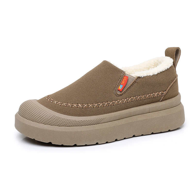 Soft-Soled Warm Low-Top Shoes
