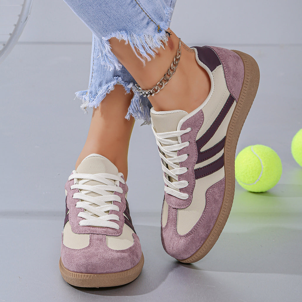 Women's Heritage Stripe Retro Sneakers