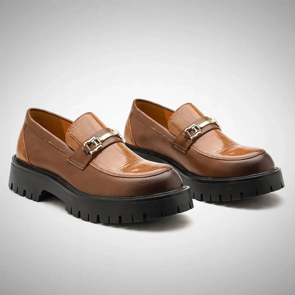 Milano Chic Chunky Sole Loafers