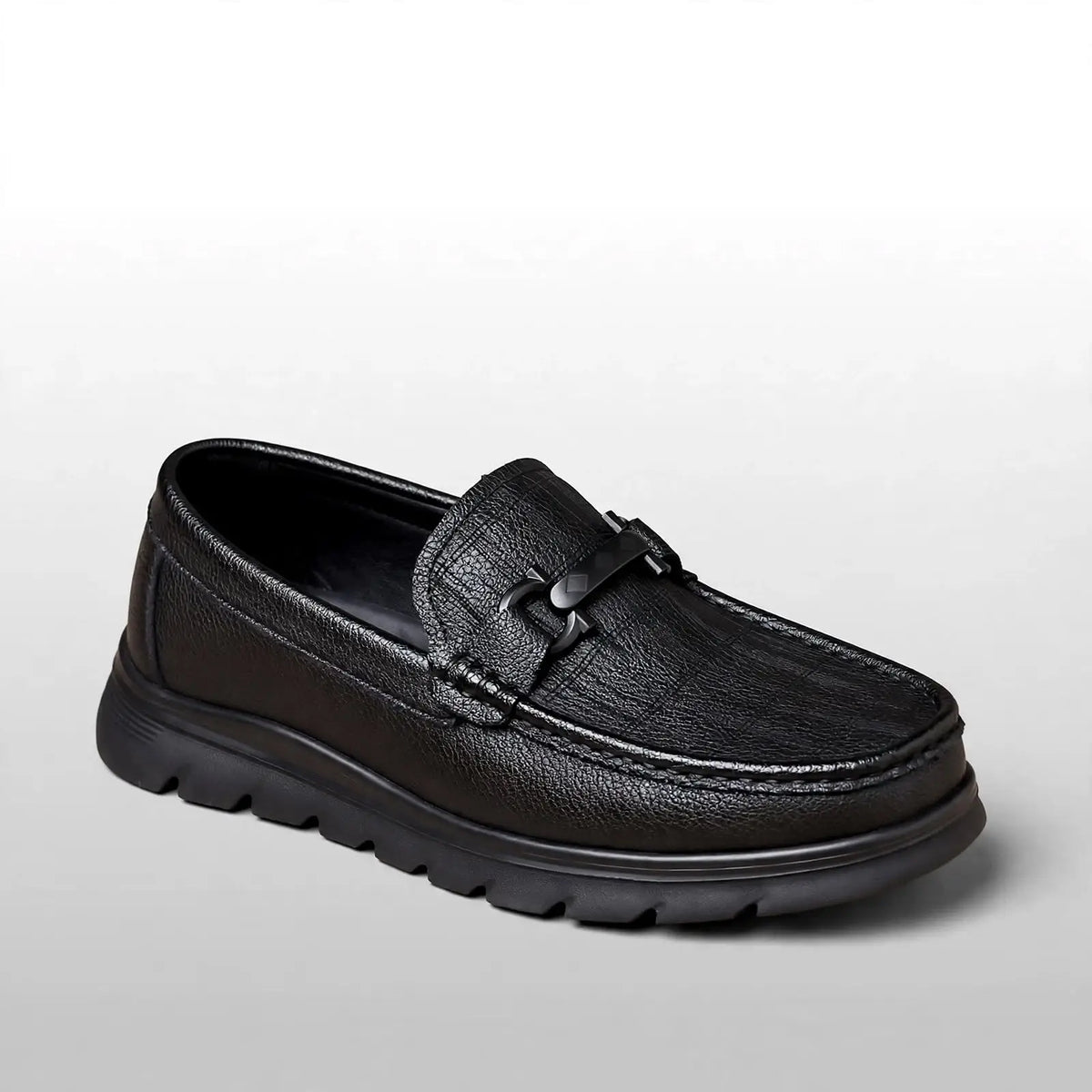 Men's Heritage-Lux Buckle Loafers - Leather