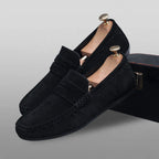 Men's Verona Classic Suede Penny Loafers