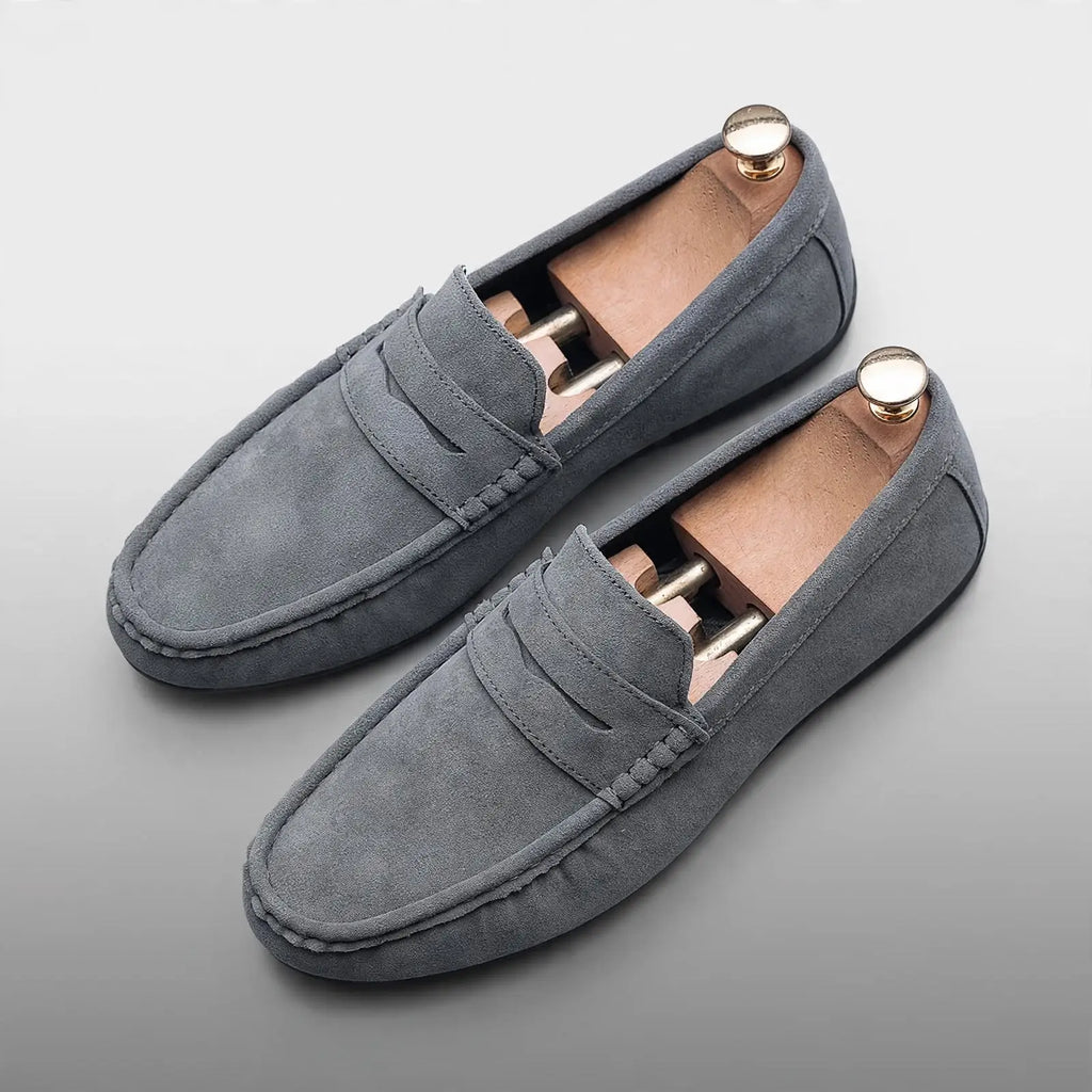 Men's Verona Classic Suede Penny Loafers