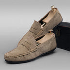 Men's Verona Classic Suede Penny Loafers