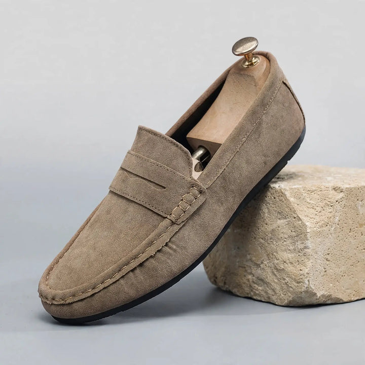 Men's Verona Classic Suede Penny Loafers