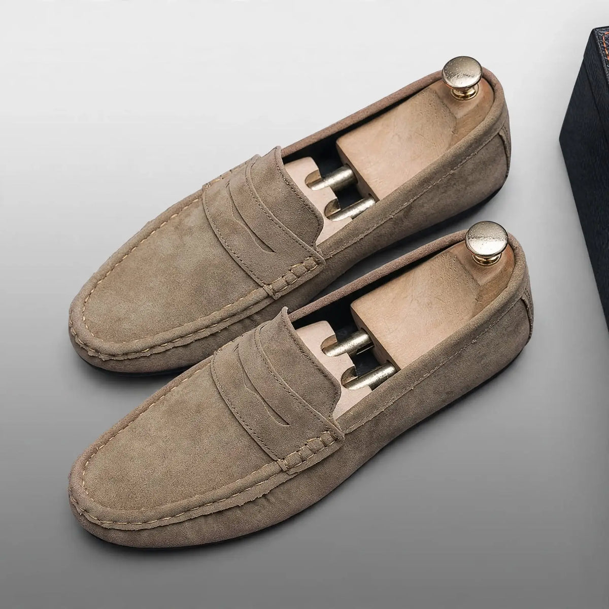 Men's Verona Classic Suede Penny Loafers