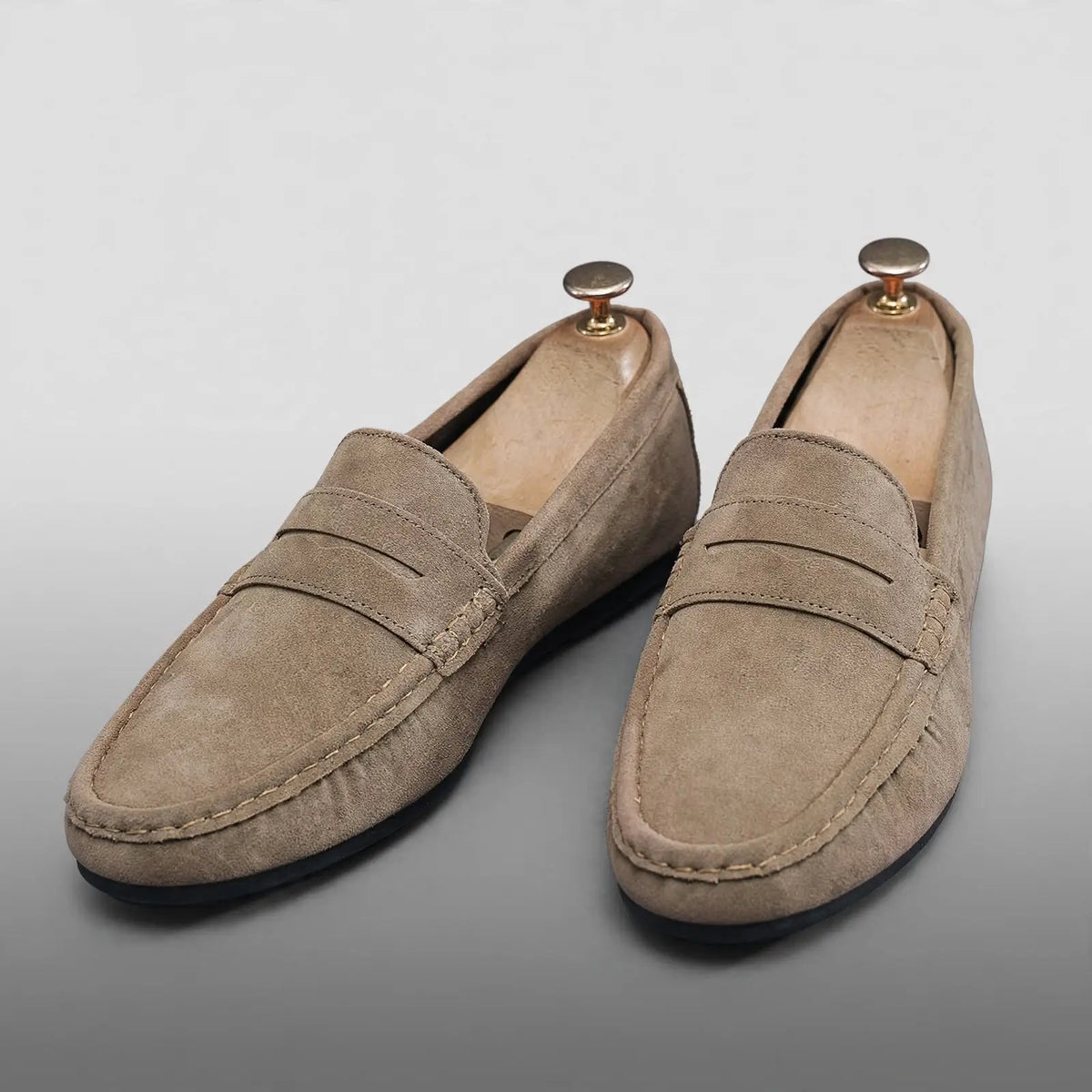 Men's Verona Classic Suede Penny Loafers